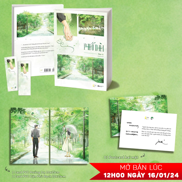 Phố Dài - Bản Đặc Biệt Bồi Cứng  Postcard  Card PVC PDF